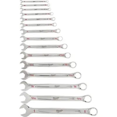 Juego de Llaves Combinadas 15 Piezas SAE MAX BITE™ MILWAUKEE 48-22-9415 3