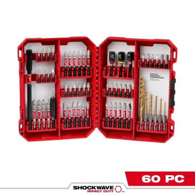 Juego de Puntas y Brocas Shockwave Impact Duty 60 Piezas MILWAUKEE 48-32-4097 3