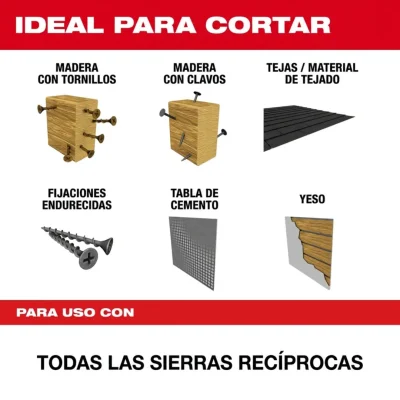 Hoja de Sierra Sable AX™ 6