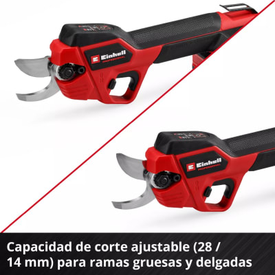 Tijera de Podar Inalámbrica 28 mm Brushless 18V Power X-Change PROFESSIONAL EINHELL 3408320 3