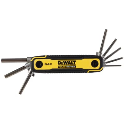 Llave Hexagonal Plegable con Bloqueo  TOUGHSERIES DEWALT DWHT70266 2