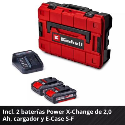 Kit Taladro Percutor 13mm 70 Nm Brushless 18V Power X-Change EINHELL 4514316 4