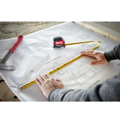 Huincha Medir Métrica Magnetica MILWAUKEE 8 Mt. 48-22-0326 4