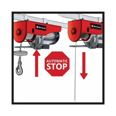 Tecle Eléctrico de 500 kilos 800W EINHELL 2255140 4
