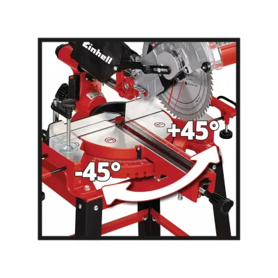 Sierra Ingletadora Telescópica Eléctrica 10