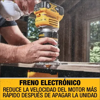 Fresadora Inalámbrica 20v Xr DEWALT DCW600B 4