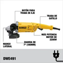 Esmeril Angular De 7
