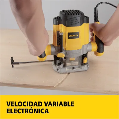 Fresadora 1200w Eléctrica 220v STANLEY SRR1200-B2C 4
