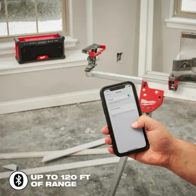 Radio Bluetooth AM/FM Jobsite M18 MILWAUKEE 2952-20 4