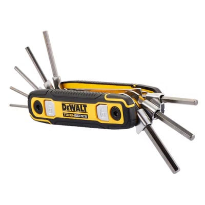 Llave Hexagonal Plegable con Bloqueo  TOUGHSERIES DEWALT DWHT70266 4