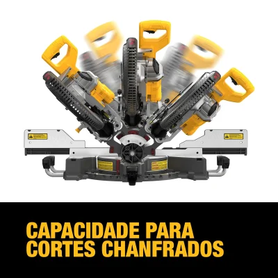 Sierra Ingletadora Telescópica De 12