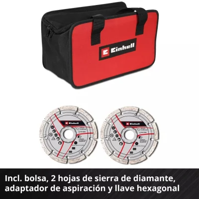 Acanaladora Inalámbrica 36V (2x18V) Brushless Power X-Change EINHELL 4350800 5