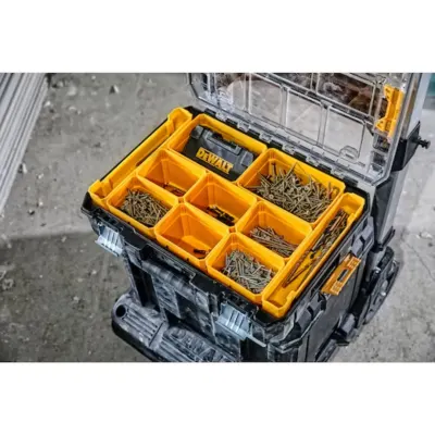 Organizador con Tapa Transparente IP54 7  TSTAK DEWALT DWST82968-1 5