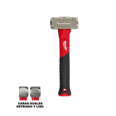 Combo Martillo de 2 lb fibra de vidrio MILWAUKEE 48-22-9311 5