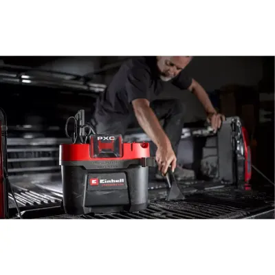 Aspiradora Polvo y Agua Inalámbrica 10 L 180 mbar Brushless Professional Power X-Change EINHELL 2347155 9