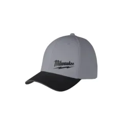 Gorra Ajustada WORKSKIN Gris Oscuro S/M MILWAUKEE 507DG-SM