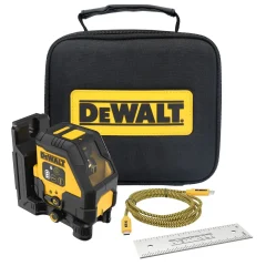 Nivel Láser de Líneas Cruzadas Rojo Recargable USB-C DEWALT DCLE14201RB
