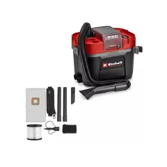 Aspiradora Polvo y Agua Inalámbrica 10 L 180 mbar Brushless Professional Power X-Change EINHELL 2347155