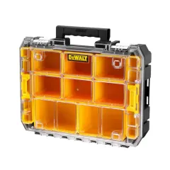 Organizador con Tapa Transparente IP54 7  TSTAK DEWALT DWST82968-1
