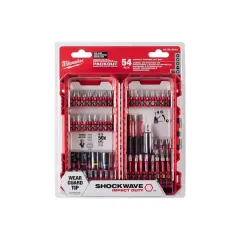 Juego de Puntas para Atornillador de Impacto SHOCKWAVE™ Impact Duty 54 Piezas MILWAUKEE 48-32-4010