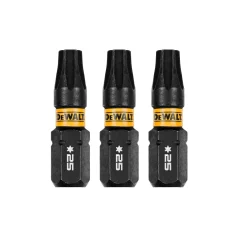 Set 3 Puntas de Impacto FLEXTORQ Torx T25 1