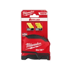 Huincha de Medir Auto-Lock 8 m / 26 pies MILWAUKEE 48-22-1826