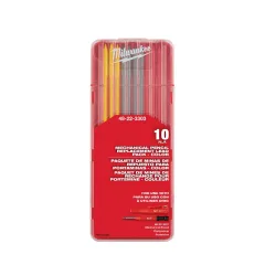 Pack Minas de Repuesto Multicolor Lápiz Mecánico 10 Piezas MILWAUKEE 48-22-3303
