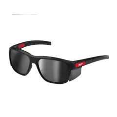 Lentes de Seguridad Marco Completo Lente Espejado Anti-Rayones con Protectores Laterales Removibles MILWAUKEE 48-73-2512