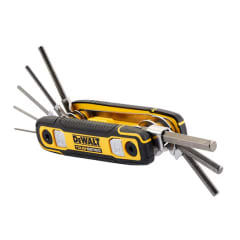 Llave Hexagonal Métrica Plegable con Bloqueo TOUGHSERIES DEWALT DWHT70267 (MM)