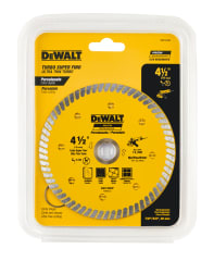 Disco Diamantado Ranurado 4-1/2' DEWALT DW57450HP Color PLATEADO