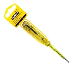 Probador De Corriente Tipo Desarmador 100 V STANLEY 66-119LA