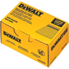 Caja De 2500 Clavos Reforzados 2-1/2 16ga DEWALT DCA16250