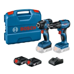 Kit Taladro + Atornillador 18 V BOSCH 06019J21E0000