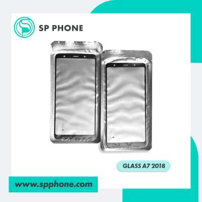 Glass + Oca Samsung A7 2018 Negro