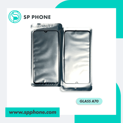 Glass + Oca Samsung A70 Negro
