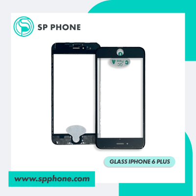 Glass + Oca Iphone 6 Plus Negro