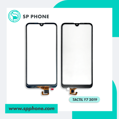 Tactil+ Oca Huawei Y7 2019 Negro (SIN LOGO)