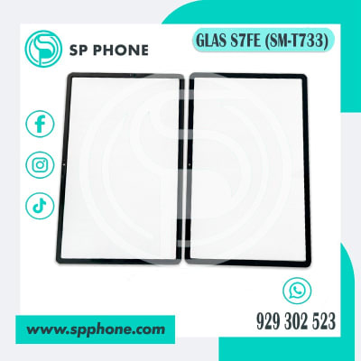 Glass + Oca Samsung Galaxy TAB S7 FE Negro