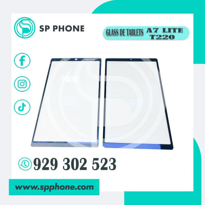 Glass + Oca Tablet Samsung Galaxy Tab A7 Lite SM-T220 Negro1