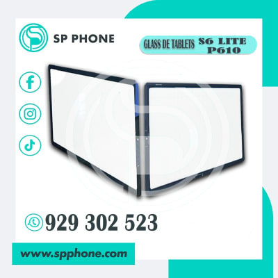Glass + Oca Samsung S6 Lite ( P610 ) Negro