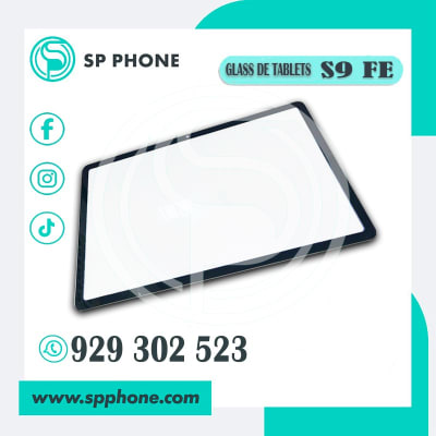 Glass + Oca Samsung Galaxy TAB S9 FE Negro1
