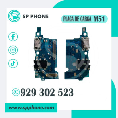Placa de carga Samsung M51  COPIA