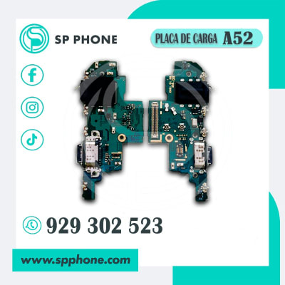 placa de carga Samsung A52  ORIGINAL