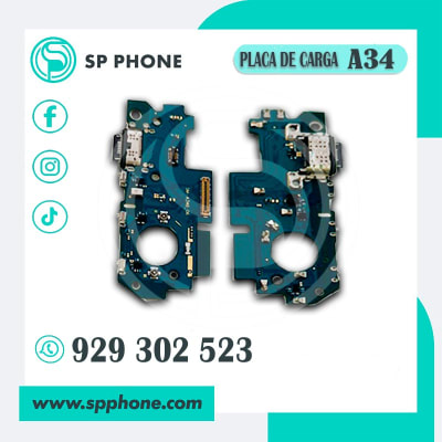 PLACA DE CARGA SAMSUNG A34 Original