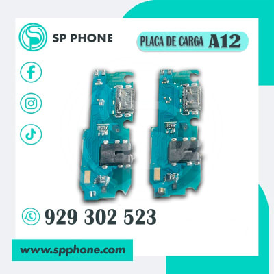placa de carga Samsung A12  ORIGINAL1