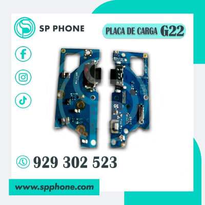 placa de carga Para Motorola Moto G22 ORIGINAL1