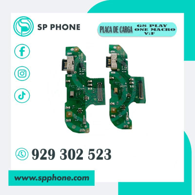 placa de carga Para Motorola G8 Play Version F = One macro  ORIGINAL1