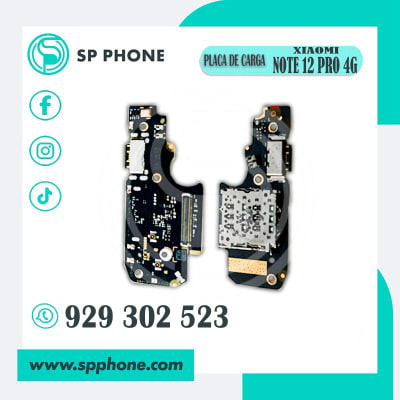 Placa de carga Xiaomi Note 12 Pro Original