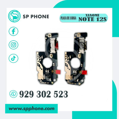 Placa De Carga Xiaomi Note 12S Original