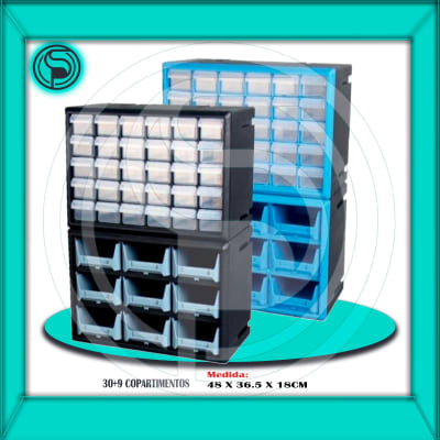 Organizador 30 + 9 Compartimientos